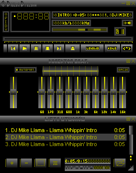 Winamp po zmianie kompozycji