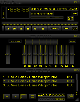 Winamp po zmianie kompozycji